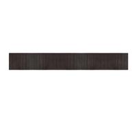 Rug Floor Mat Area Carpet Runner Rectangular Dark Brown Bamboo vidaXL
