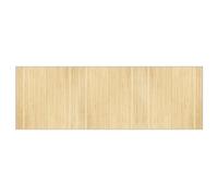 Rug Floor Mat Area Carpet Runner Rectangular Light Natural Bamboo vidaXL