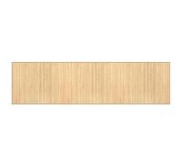 Rug Floor Mat Area Carpet Runner Rectangular Light Natural Bamboo vidaXL