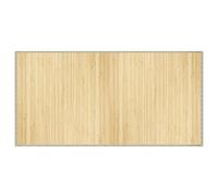 vidaXL Rug Floor Mat Area Rug Carpet Runner Rectangular Light Natural Bamboo
