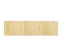 Rug Floor Mat Area Carpet Runner Rectangular Light Nature Bamboo vidaXL