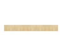 Rug Floor Mat Area Carpet Runner Rectangular Light Nature Bamboo vidaXL