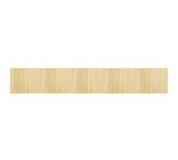 Rug Floor Mat Area Carpet Runner Rectangular Light Nature Bamboo vidaXL