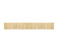 Rug Floor Mat Area Carpet Runner Rectangular Light Nature Bamboo vidaXL