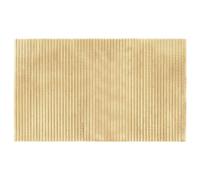 vidaXL Light Nature Bamboo Area Rug - Rectangular Carpet Runner with Anti-Slip Backing for Living Room, Bedroom, Indoor/Outdoor