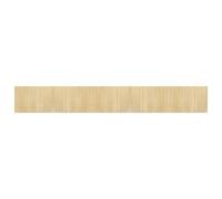 Rug Floor Mat Area Carpet Runner Rectangular Light Nature Bamboo vidaXL