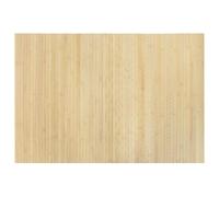 Rug Floor Mat Area Carpet Runner Rectangular Light Nature Bamboo vidaXL