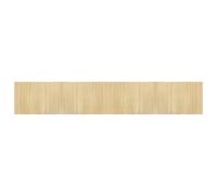 Rug Floor Mat Area Carpet Runner Rectangular Light Nature Bamboo vidaXL