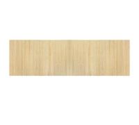vidaXL Rug Rectangular Light Nature 60x200 cm Bamboo