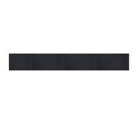 Rug Floor Mat Area Hallway Carpet Runner Rectangular Black Bamboo vidaXL