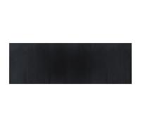 Rug Floor Mat Area Hallway Carpet Runner Rectangular Black Bamboo vidaXL