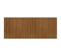 Rug Floor Mat Area Hallway Carpet Runner Rectangular Brown Bamboo vidaXL