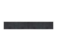 Rug Floor Mat Area Hallway Carpet Runner Rectangular Grey Bamboo vidaXL