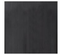 vidaXL Rug Square Grey 100x100 cm Bamboo