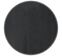 Rug Floor Mat Area Kitchen Hallway Carpet Runner Round Grey Bamboo vidaXL