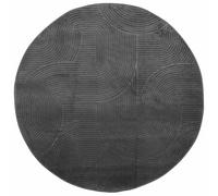 Rug Fluffy Area IZA Short Pile Scandinavian Look Anthracite vidaXL