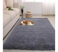 Rug for Living Room 80 x 280 cm Soft Touch, Lightweight, Home Decor Shaggy Soft Rug, Non-Slip Carpet for Kids Bedroom Hallway, Grey