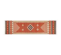 Rug GAVAR Orange 80 x 300 cm Cotton Kilim