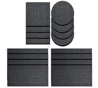 Rug Grippers from Rug to Carpet - Rug Grippers 16 Pcs,Washable & Reusable Rug Grippers for Laminate Floor,Anti-Slip Grippers,Suitable Carpet Grippers for Marble, Wooden Floors & More