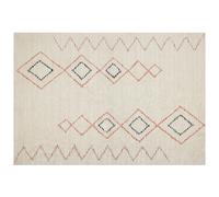 Rug GUWAHATI Beige 160 x 230 cm Cotton