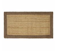 vidaXL Area Rugs Grey 80 x 150 cm Jute