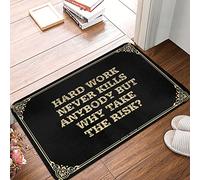 Rug Hard Work Never Kills Anybody But Why Take The Risk?, Men Decor Cotton