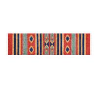 Rug HATIS Multicolour 80 x 300 cm Cotton Kilim