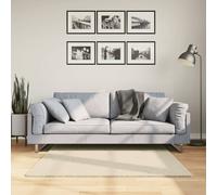 Rug HUARTE Short Pile Soft and Washable Cream 120x120 cm