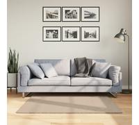Rug HUARTE Short Pile Soft and Washable Sand 120x120 cm Berkfield Home Brown Medium