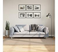 Rug HUARTE Short Pile Soft and Washable Sand 140x200 cm Berkfield Home Brown Medium