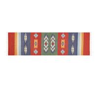 Rug KAMARIS Multicolour 80 x 300 cm Cotton Kilim