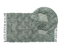 Cotton Area Rug 80 x 150 cm Green KARS
