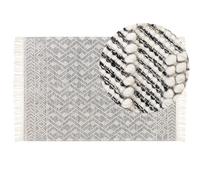 Rug KAVAK Black 160 x 230 cm Wool