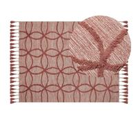 Rug KIRSEHIR Red 140 x 200 cm Cotton