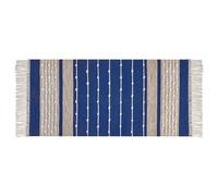 Rug KONDHALI Blue 80 x 150 cm Cotton