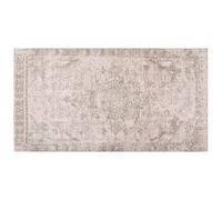 Beliani Rug MATARIM Pink 80x150 cm Cotton, Pink