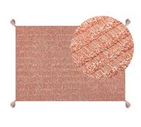 Rug MUGLA Orange 140 x 200 cm Cotton