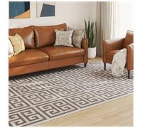 Rug Multicolour 190x300cm Sorona Dupont/Polyester Leaf Design Indoor/Outdoor UV