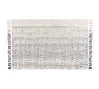 Rug OMERLI White 140 x 200 cm Wool