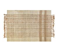 Beliani Rug Ortaoba Beige 160 X 230 Cm Jute