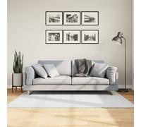Rug OVIEDO Short Pile Grey 120x170 cm Berkfield Home Grey Medium