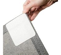 Rug Pads Grippers, 8 PCS Non Slip Washable Grippers for Rug, “Vacuum TECH” - Compatible with Hardwood,Marble and Tile Floor: Keep Your Rug in Place & Make Corner Flat and Easily Peel Off