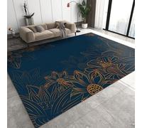 Rug Plant Rose 3D Printed Carpet Polyester Soft Touch Short Pile Rug Non Slip Area Rug Easy Clean For Living Room Bedroom Kitchen Floor Mat 80 X 120 Cm -58824446925