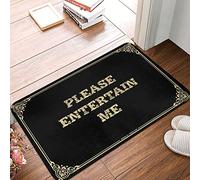 Rug Please Entertain Me/Trendy Funny Decor For Bar