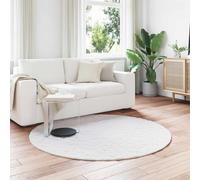 Rug Rectangular 80x150 cm White Faux Rabbit Fur Polyester Warm Plush Extra Soft