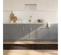 vidaXL Rug Rectangular Dark Brown 60x400 cm Bamboo