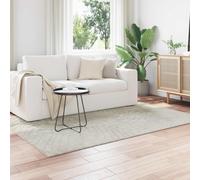 Rug Rectangular Green 160x230cm Polyester Non-Slip Indoor Outdoor Machine-Wash