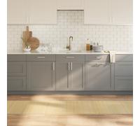 Rug Rectangular Light Nature 60x500 cm Bamboo