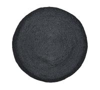 Rug Runner Doormat Jute Carpet Black Boho 80cm Vintage Oriental Decor