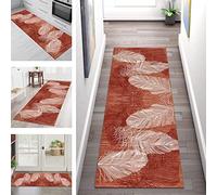 Rug Runner Kitchen non slip Carpet Runners Hallway 40X180CM Doormat Indoor Long Hall Runner Rug for Hallways Caramel Living Room Bedroom Corridor Abstract Carpets Entryway Floor Mats Width 40-120cm